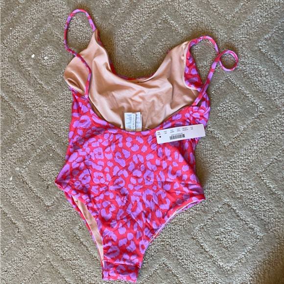 NWT J.Crew Ruffled Front One Piece Swimsuit Size XS - Picture 2 of 3